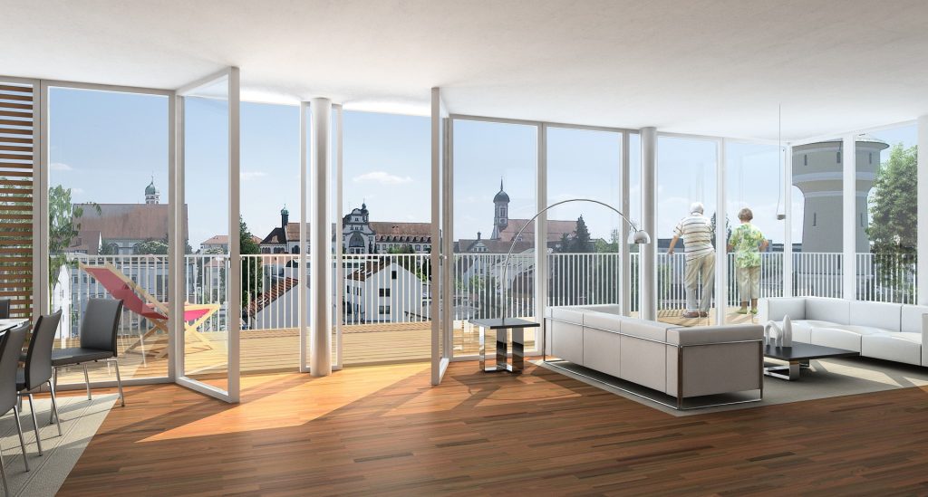 Verkauf oder Vermietung, 360° Rundgang von 3D Domicile für  Immobilien im In- und Ausland.